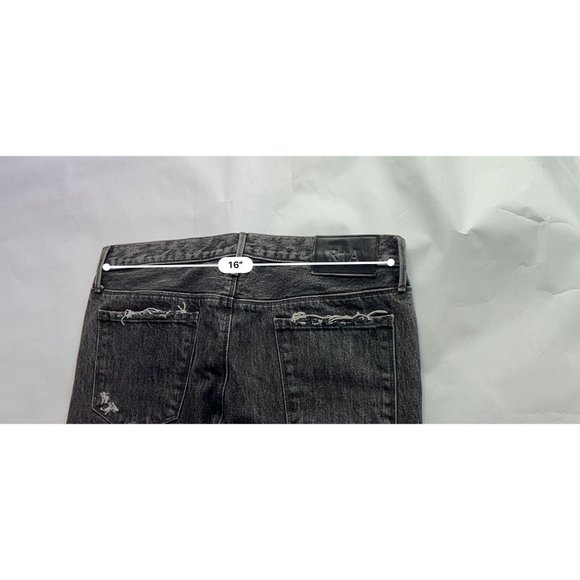 RtA Raw Hem Jeans in Black - Picture 4 of 5